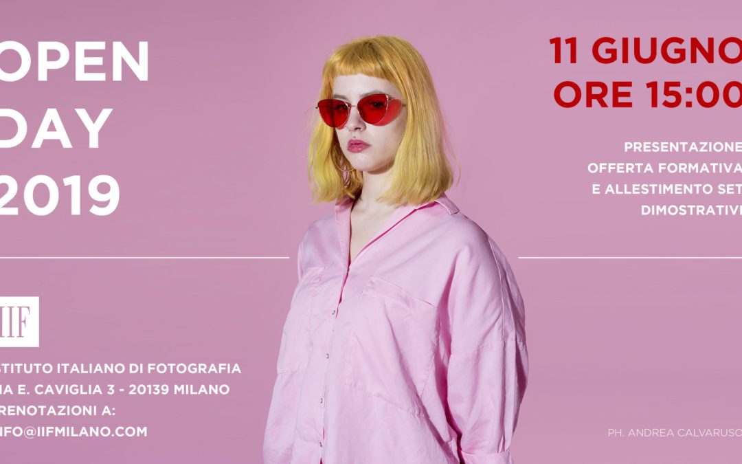 Martedì 11 giugno 2019: OPEN DAY IIF!