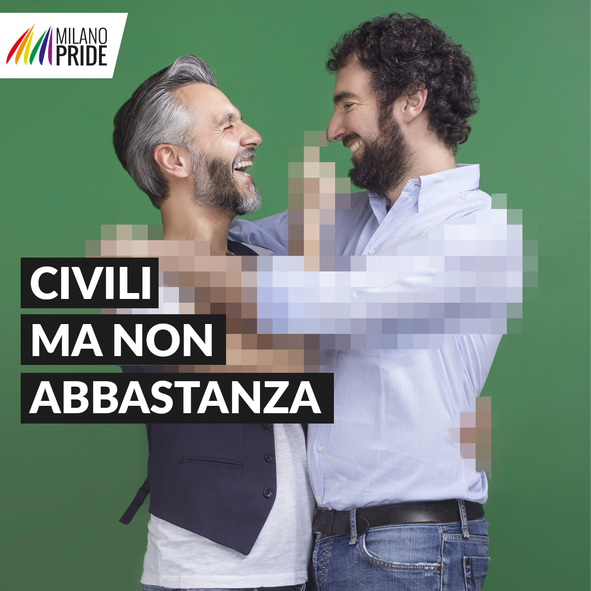 Istituto Italiano di Fotografia e Milano Pride_Campagna 2018_Civili ma non abbastanza