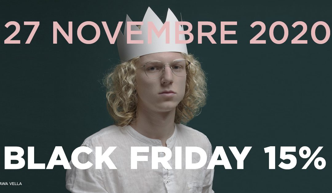 Black Friday IIF 2020: sconto del 15% su tutto il catalogo!