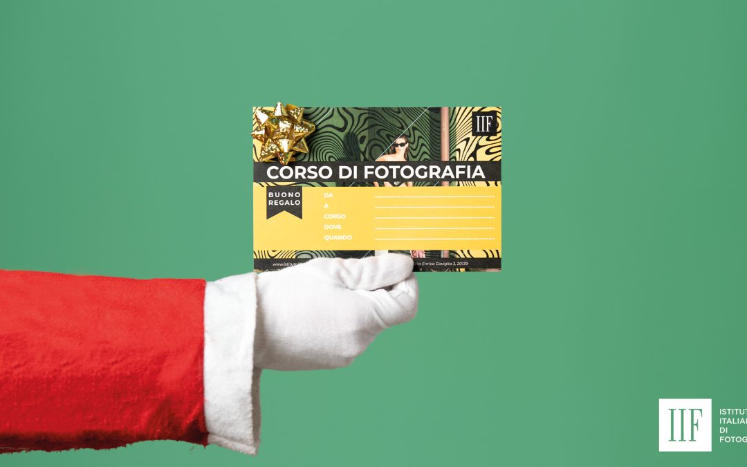 A Natale 2025 regala un corso di fotografia in IIF!